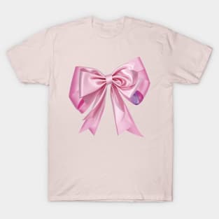 Pink Bow Ribbon T-Shirt